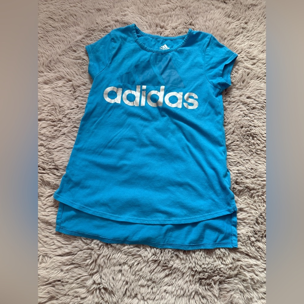 Adidas Blue Short Sleeve Tee